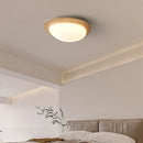 DecorBites™ LED Ceiling Light Fixture Yellow Stone White PE Shade Plafond Lamp