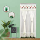 DecorBites™ Lace Embroider Anti-Mosquito Net Door Curtains - Pleated Design for Light and Air Flow