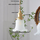 DecorBites™ Glass LED Pendant Light Fixture Knob Switch Nordic Modern Hanging Lamp