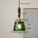 DecorBites™ Glass Copper LED Pendant Lights - Modern Home Decor Hanging Lamp