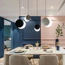 DecorBites™ Crescent Moon LED Pendant Chandelier for Modern Minimalist Decor