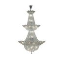 DecorBites™ Crystal LED Chandelier Light Fixture for Luxe Living Room Décor