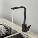 DecorBites™ Kitchen Faucet: Chrome/Gold 360° Rotation Mixer Tap, Deck Mounted Utility Sink