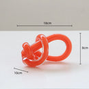 DecorBites™ Geometric Glass Twine Knot Ornament Home Decor