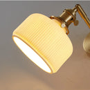 DecorBites™ Copper LED Wall Lights Ceramic Pull Chain Switch Modern Stair Light Fixtures