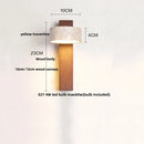 DecorBites™ LED Wall Lamp 2 Glass Ball White, Yellow Travertine Stone Indoor Light