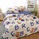 DecorBites™ Daisy Print Quilted Summer Quilt Set in Soft Breathable Fabric