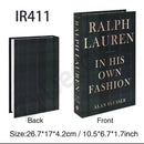 Fake Book Cafe Desk Table Living Room For Home Decor Interior Items Modern Home Decoration Ornaments Accessories Luxury Bedroom