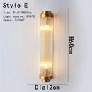 DecorBites™ Gold Crystal Bracket Light: Stylish Lighting Fixtures for Home Wall Decor