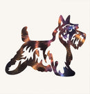 Scottish Terrier Metal Art Sculpture