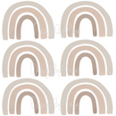 Pale Pink Rainbows - Fabric Nursery Wall Art Decals