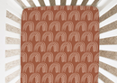 Terra Cotta Rainbows - Minky / Jersey Crib Sheets