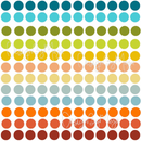 Mini Confetti Polka Dots - Fabric Nursery Wall Art Decals