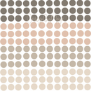 Mini Confetti Polka Dots - Fabric Nursery Wall Art Decals