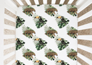 Jungle Toucan and Cheetah - Minky / Jersey Crib Sheets