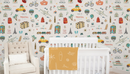 "Around The World" - Nursery Wall Decor Wallpapers