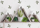Watercolor Green Foliage  - Fabric Nursery Wall Art Decals