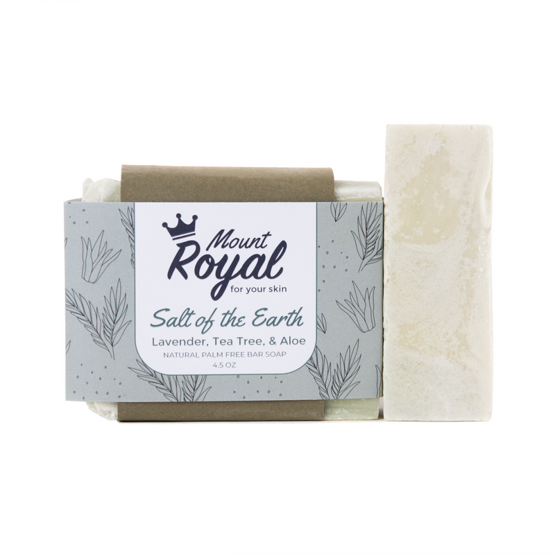 Salt of the Earth- Lavender, Tea Tree & Aloe Bar