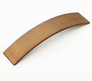 Distressed Bronze Drawer Pulls "Armand" Square Knobs and Curved Handles
