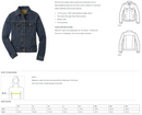 Highland Cow Embroidered Denim Jean Jacket Heilan Coo
