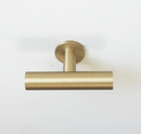 Lew's Round Bar Cabinet Knobs and Handles in Brushed Brass