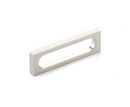 Brushed Nickel "Loop" Square Drawer Pulls and Cabinet Knobs