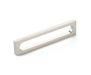 Brushed Nickel "Loop" Square Drawer Pulls and Cabinet Knobs