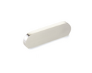 Brushed Nickel "Bit" Rounded Drawer Pulls and Cabinet Knobs