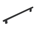 Knurled "Karl" Matte Black Cabinet Knobs and Drawer Pulls