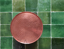 Unlacquered copper showerhead - Dommed Style