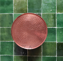 Unlacquered copper showerhead - Dommed Style