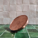 Unlacquered copper showerhead - Dommed Style