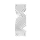 Zig Zag Sculpture - Clear