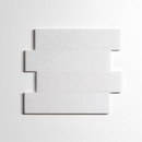 Crystal White 3"x12" Polished Marble Tile