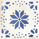 Carribean Ceramic Deco Tile 8"x8"