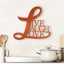 Cursive Live Laugh Love