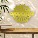 Sunflower Monogram