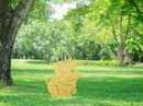 Piggy Garden Stakes - Metal Art