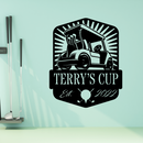 Golf Cart Monogram