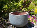 Egg Horizontal Ripples Planter By Plantatorem