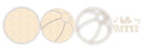 Unfinished Wood Hello Summer Beach Ball Door Sign Kit | Wood Craft Cutouts | 1/4" Thick |