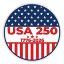 Unfinished Wood USA 250 Door Sign Kit | Wood Craft Cutouts | 1/4" Thick |