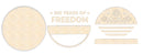 Unfinished Wood 250 Years Of Freedom Door Sign Kit | Wood Craft Cutouts | 1/4" Thick |