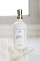 SALE | I Am Grateful White Glass Dispenser | 16 oz. | Plains + Simple