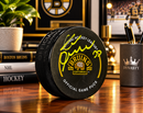 Zdeno Chara Boston Bruins Autographed 100th Anniversary Hockey Game Model Puck