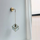 DecorBites™ LED Wall Lights Clear Glass Adjustable Bedside Lamp Nordic Modern Style