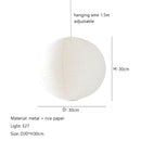 DecorBites™ Handwoven Art Pendant Lamp: Minimalist LED Chandelier for Living Room and Restaurant