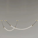 DecorBites™ Designer Arc Line Restaurant Lighting Chandelier