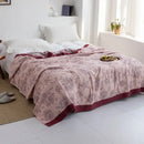 DecorBites™ Cotton Gauze Towel Throw Blanket - Soft and Cozy Bedspread for All Seasons