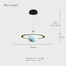 DecorBites™ LED Acrylic Planet Pendant Light: Children Room Star Chandeliers for Living Room Bedroom